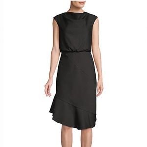 Badgley Mishka midi pinstriped dress- NEVER WORN